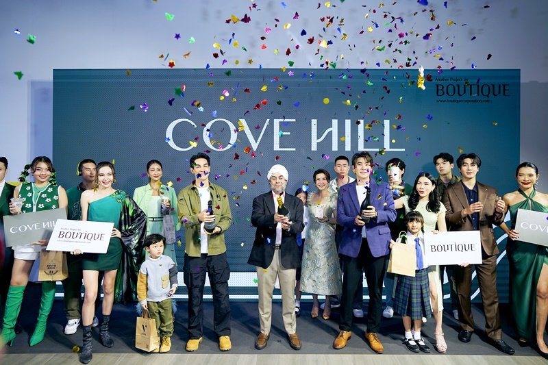 Boutique Corporation (BC) Grand Opening of “Cove Hill” Elevating a New Lifestyle Mall in the Prime Location of Charoen Krung