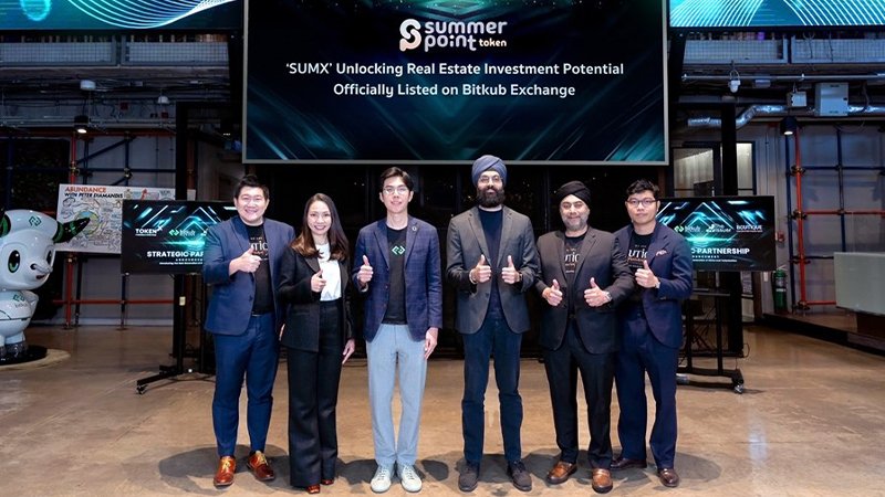Summer Point Token Makes Strong Debut on Bitkub, Opens Above Offering Price
