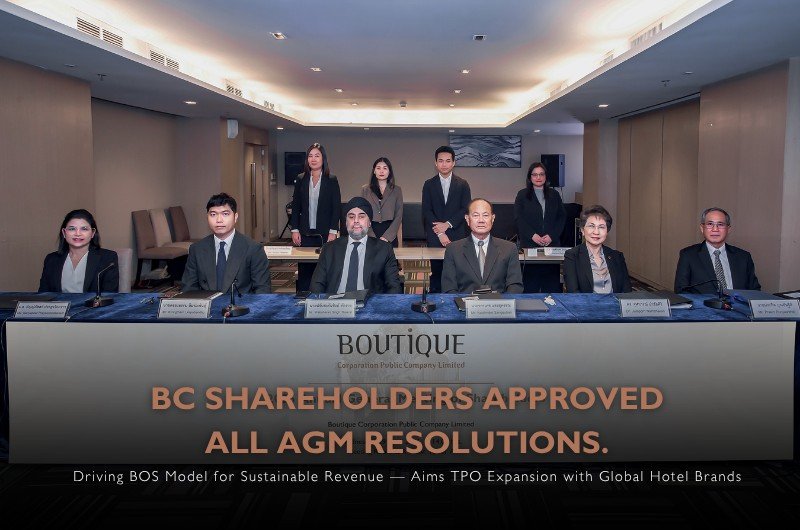 BC Shareholders Approved all AGM Resolutions. Driving BOS Model for Sustainable Revenue - Aims TPO Expansion with Global Hotel Brands.